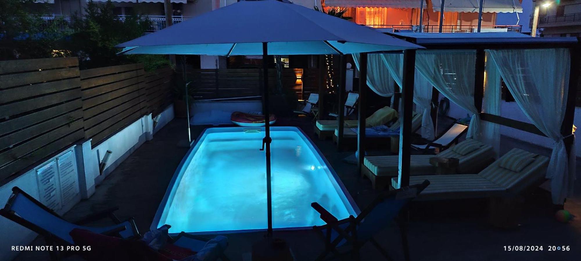 Villa Azzuro Ground Floor Nea Kallikrateia Rom bilde